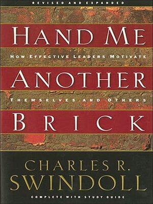cover image of Hand Me Another Brick